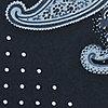 Pocket square Paisley Dot
