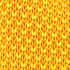 Bow tie knitted orange