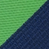 Necktie turquoise striped
