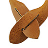 suspenders accessory set - cognac