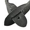 suspenders accessory set - cognac