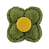Lapel pin felt flower short