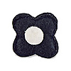 Lapel pin felt flower short