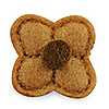 Lapel pin felt flower short