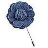Lapel pin denim flower