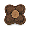 Lapel pin felt flower short