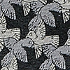 cravat Love Birds red