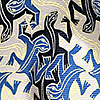 cravat Salamander blue