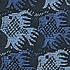 necktie Fish Birds green