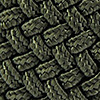 Braided belt khaki
