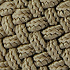 Braided belt khaki