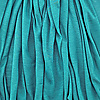 headscarf polyester jersey uni cyan