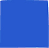 scarf plain process blue square
