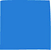 scarf plain process blue square