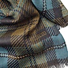 men's scarf Windsor Petrol-Brown