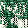 Necktie Rudolph Reindeer green