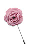 Lapel pin Linen Look brown