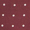 Cravat Polkadots bordeaux