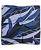 Scarf pattern navy rust