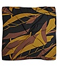 Scarf pattern navy rust