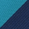 Necktie turquoise striped