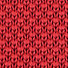 Necktie knitted raspberry