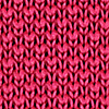 Necktie knitted raspberry