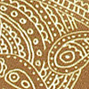 suspenders Paisley Sketch green
