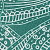 suspenders Paisley Sketch green