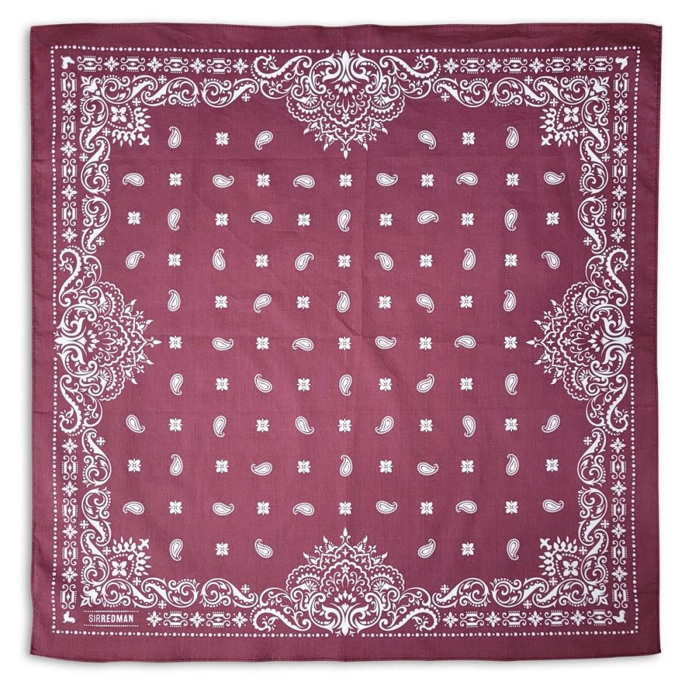 Bandana Nomad bordeaux - 5