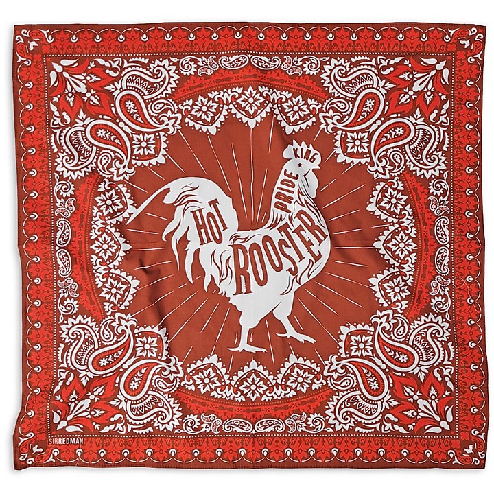 Bandana Rooster Red