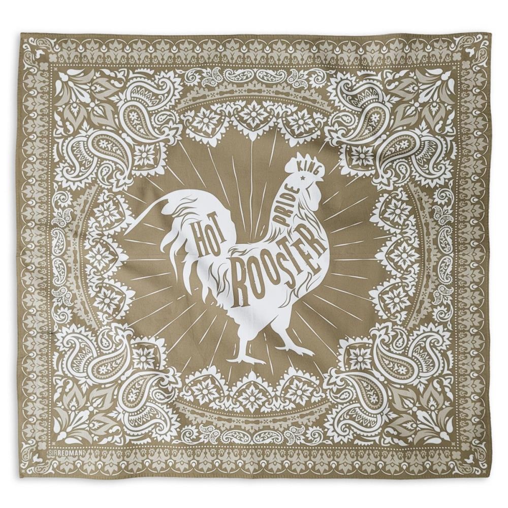 Bandana Rooster Taupe - 2