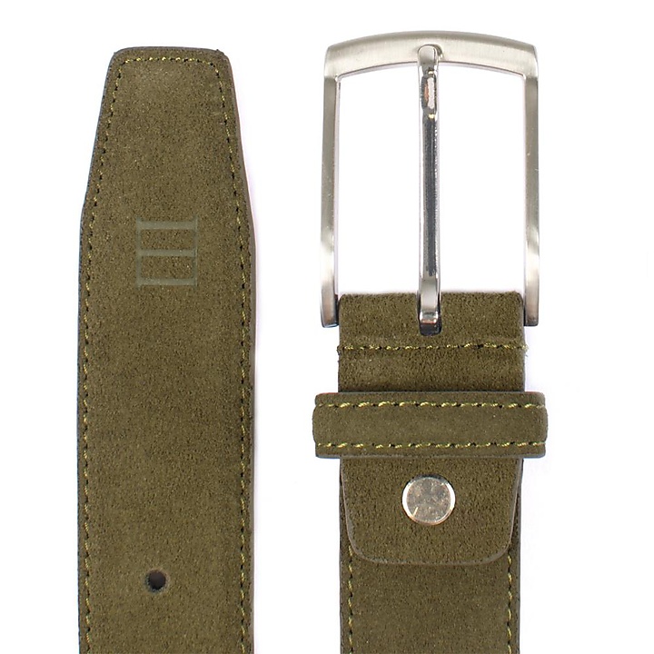 belt green suede M