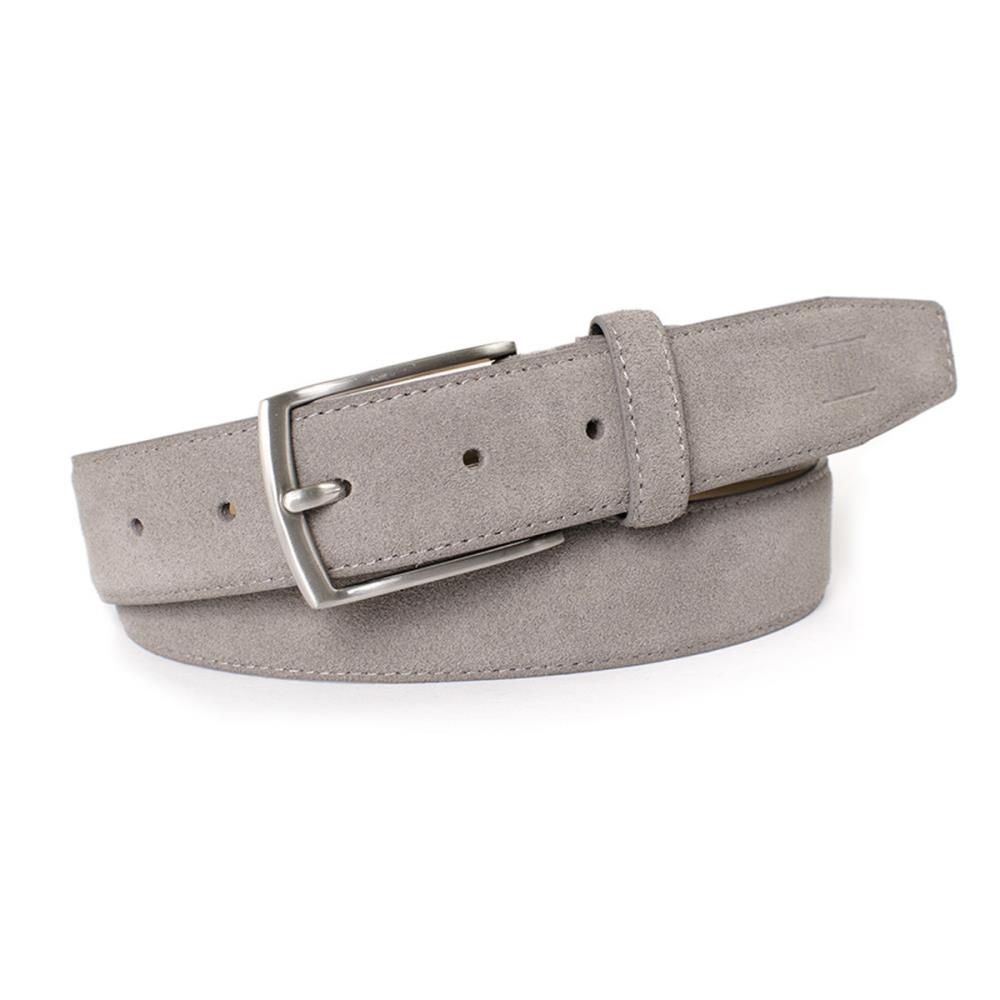 belt grey suede L - 1