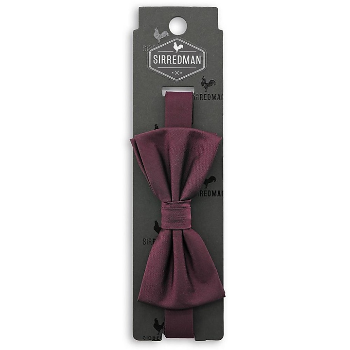 bow tie aubergine