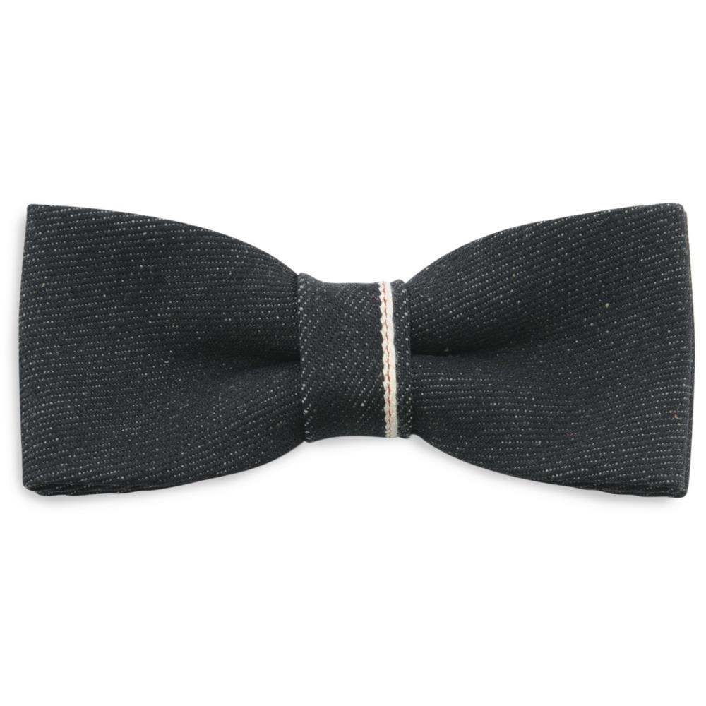 bow tie Black Selvedge Party - 1