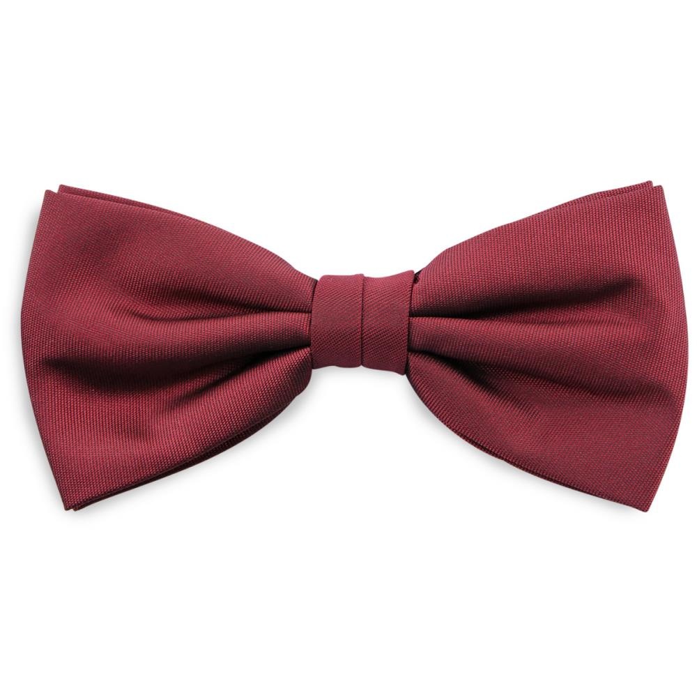 bow tie bordeaux red - 1