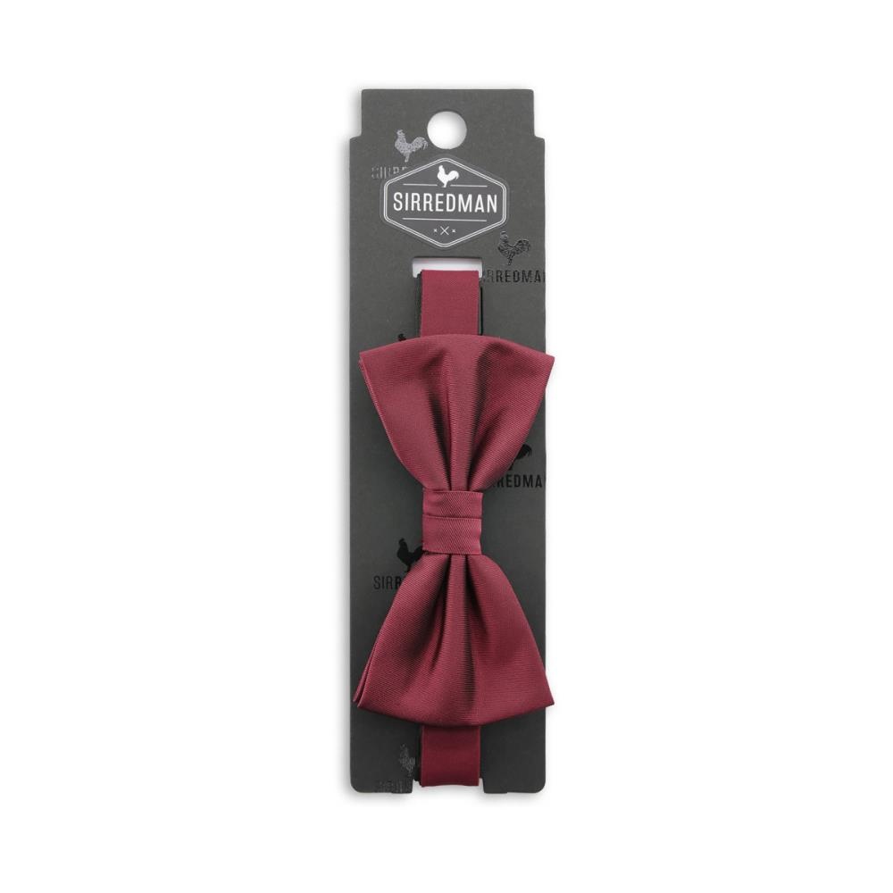 bow tie bordeaux red - 2
