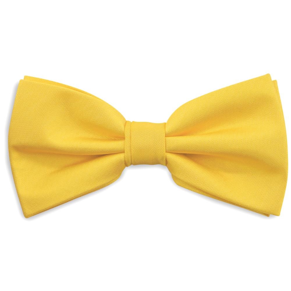 Bow tie bright yellow - 1