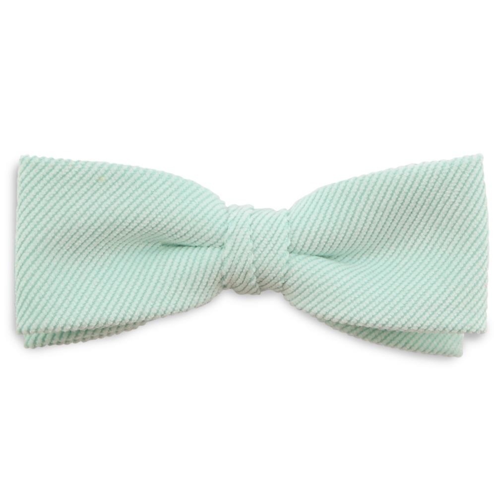 bow tie Corduroy mint green - 1