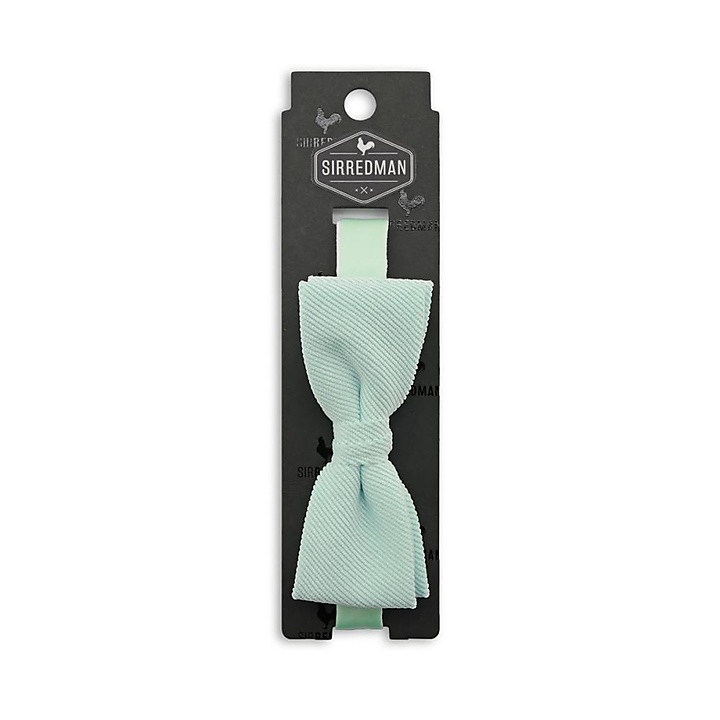 bow tie Corduroy mint green