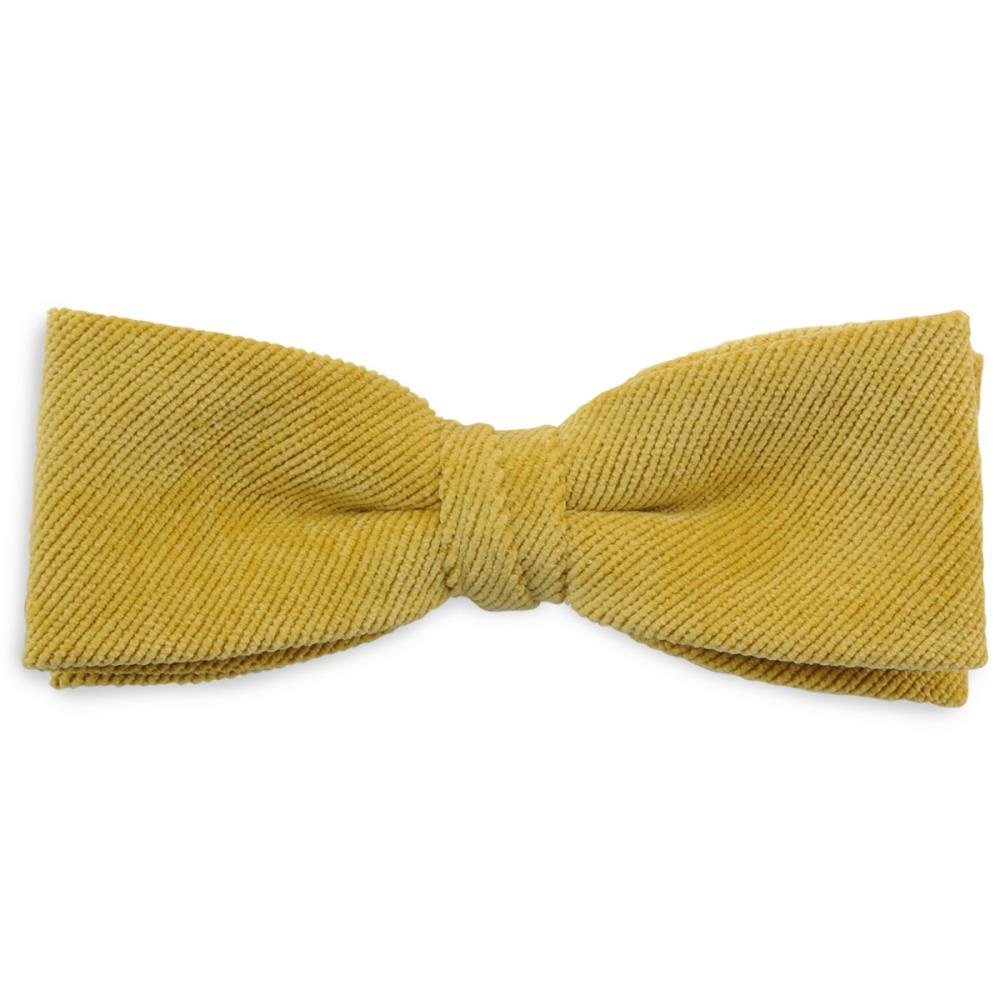 bow tie Corduroy mustard - 1