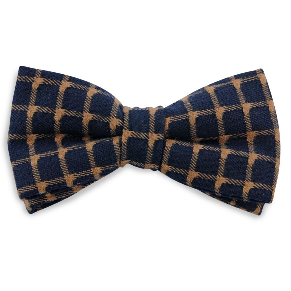 Bow tie Cosy Cotton light brown - 1