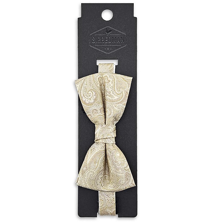 bow tie Eternal Paisley Beige