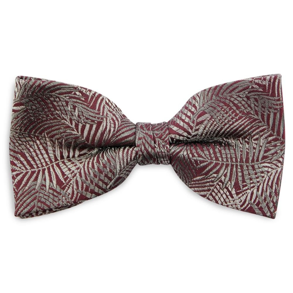 bow tie Festive Leaves bordeaux - 1