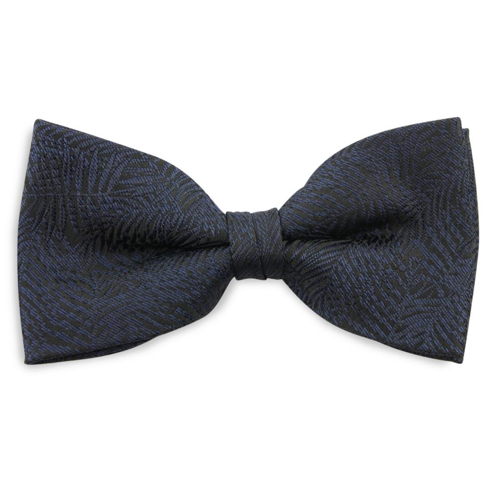 bow tie Festive Leaves dark navy - 1