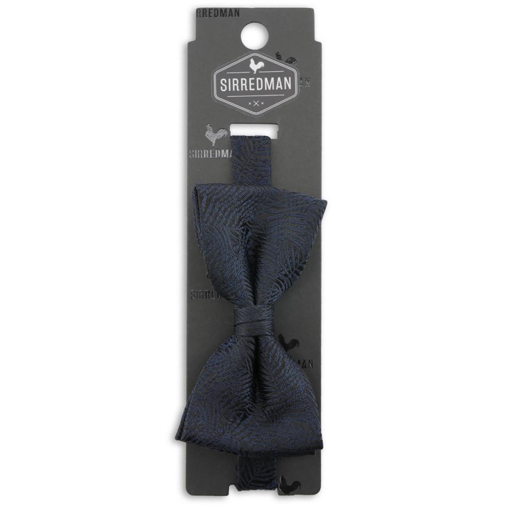 bow tie Festive Leaves dark navy - 3