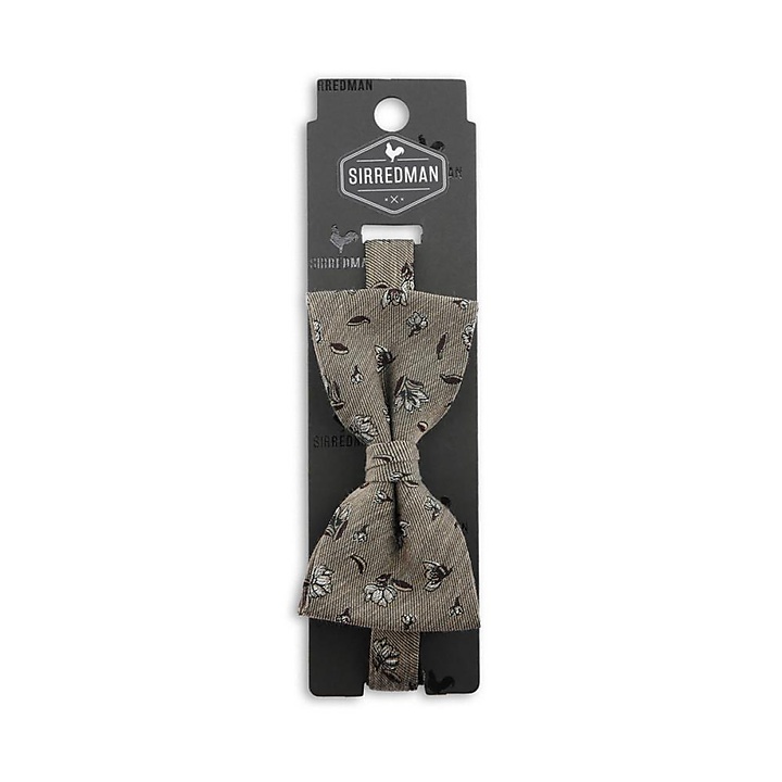 bow tie Flower Finesse taupe