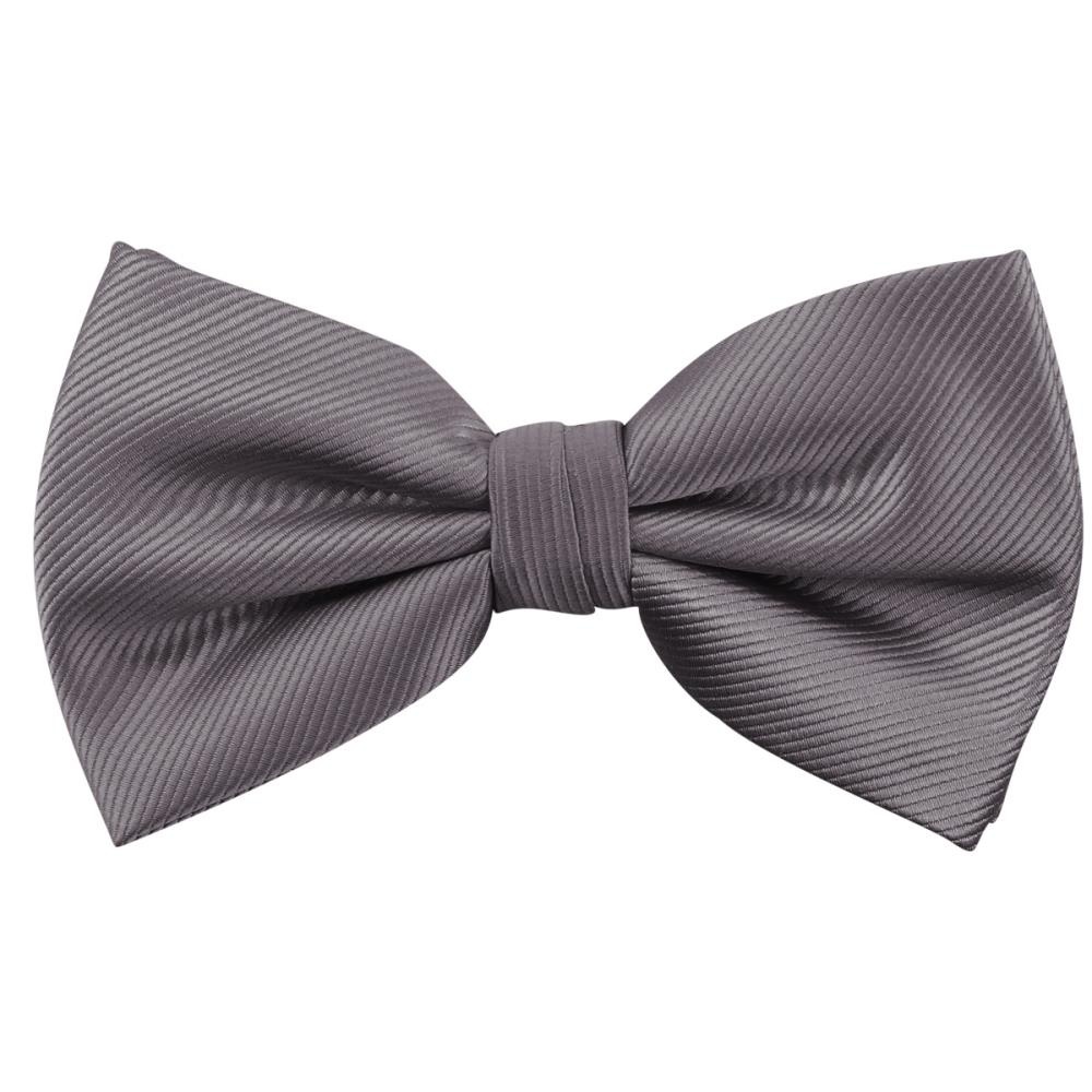 bow tie grey repp - 1