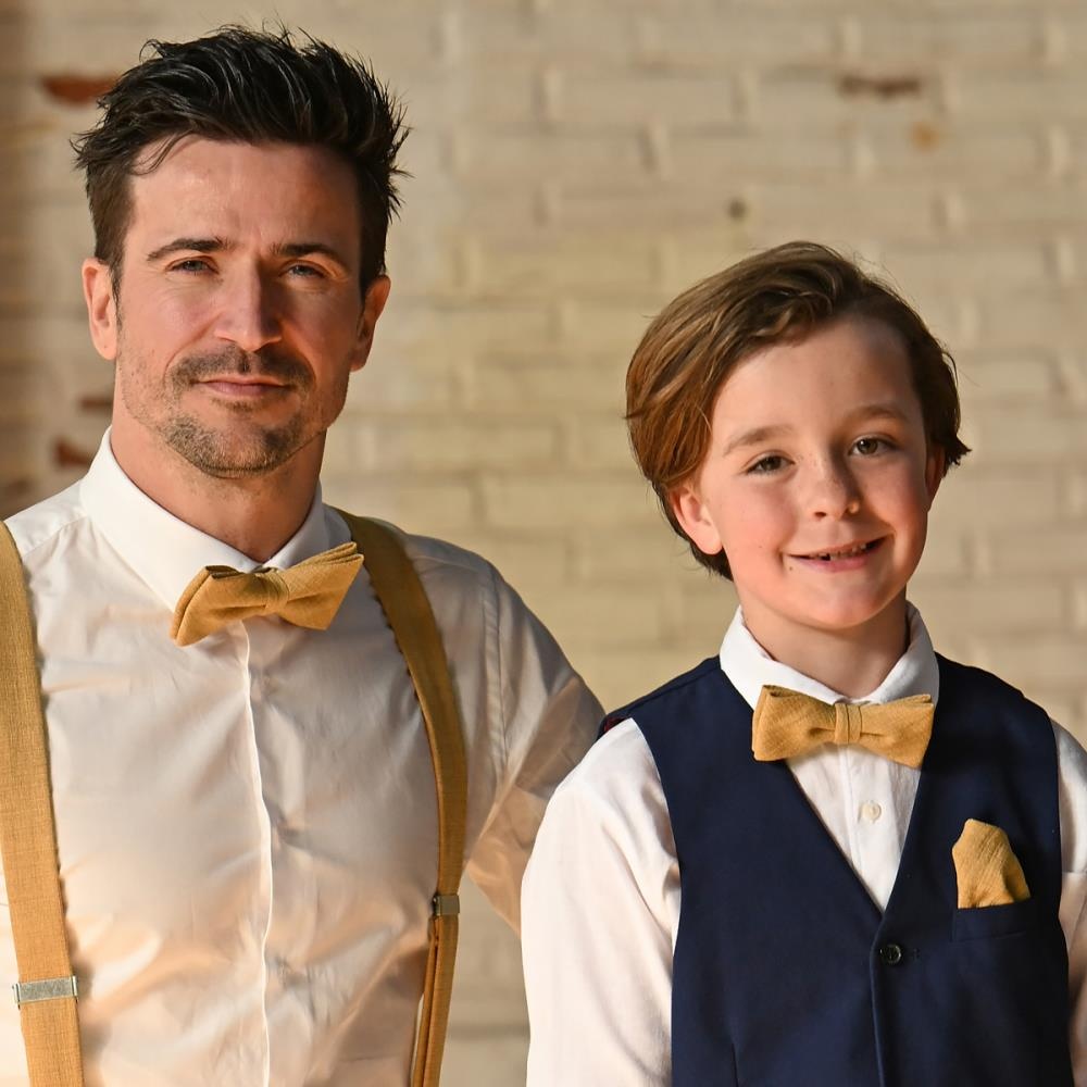 bow tie Jardin Chic Ochre - 1